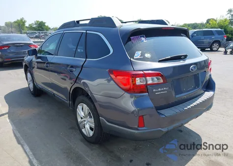 2016 Subaru Outback 2.5I from USA, damaged, VIN 4S4BSBAC3G3361198